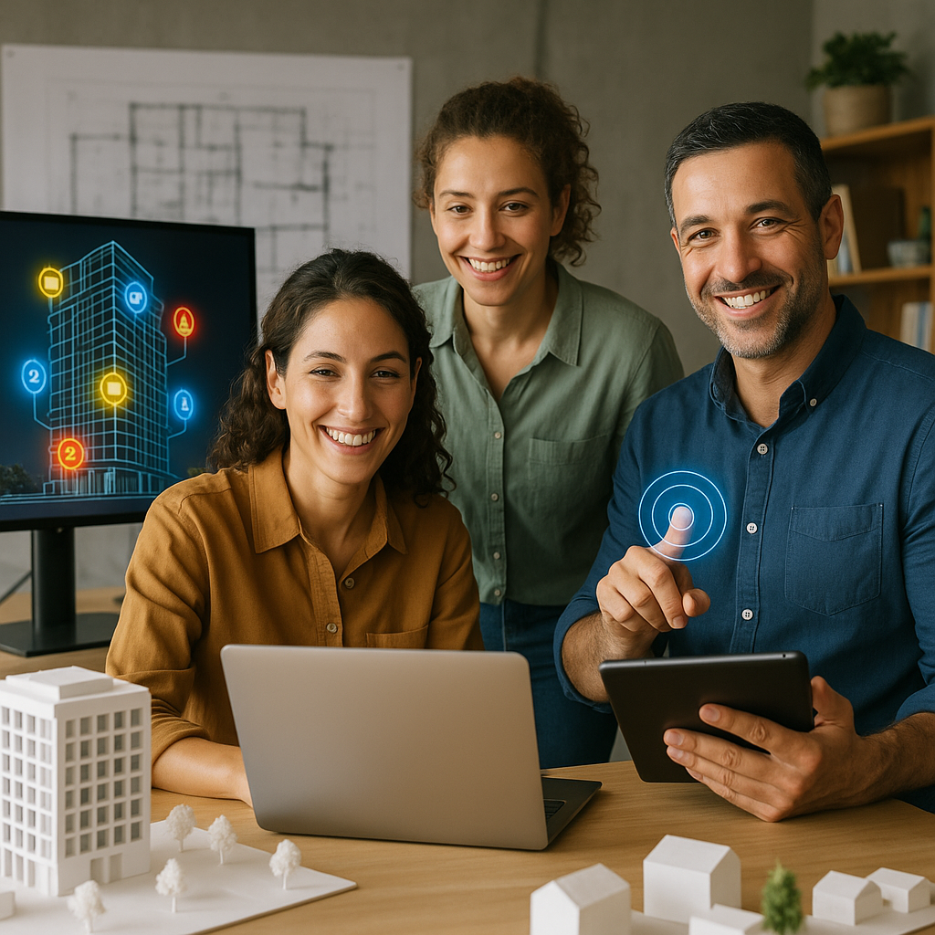 איך משרד אדריכלות משלב טכנולוגיה חכמה בתכנון מבנים